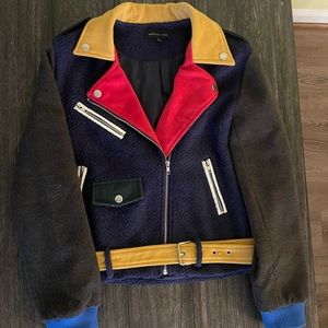 Gently Worn Women’s Block color style utility jacket size M/L